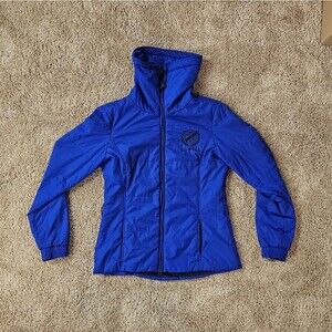 Lauren Ralph Lauren Active Electric Blue Full Zip Jacket - Womens Small